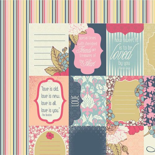 Kaisercraft - Lulu and Roy Collection - 12 x 12 Double Sided Paper - Refined