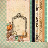 Kaisercraft - Miss Empire Collection - 12 x 12 Double Sided Paper - Steampunk