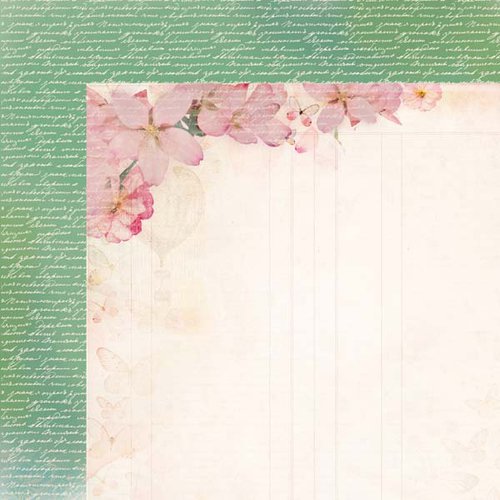 Kaisercraft - Enchanted Garden Collection - 12 x 12 Double Sided Paper - Fascinate