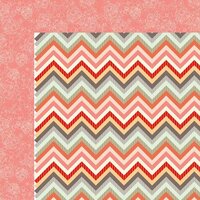 Kaisercraft - Sweet Pea Collection - 12 x 12 Double Sided Paper - Peachy Keen