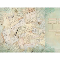 Kaisercraft - Heirloom Collection - 12 x 12 Double Sided Paper - Family Tree