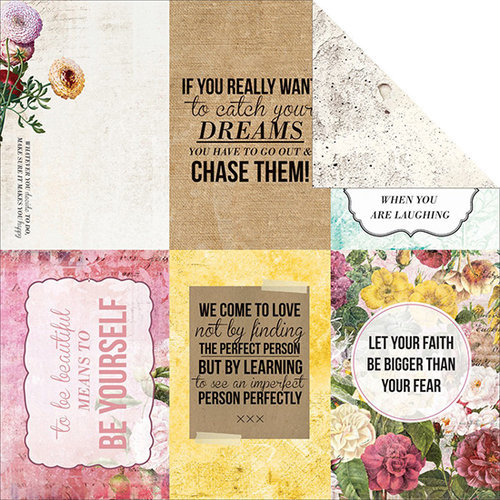 Kaisercraft - Be-YOU-tiful Collection - 12 x 12 Double Sided Paper - Delightful