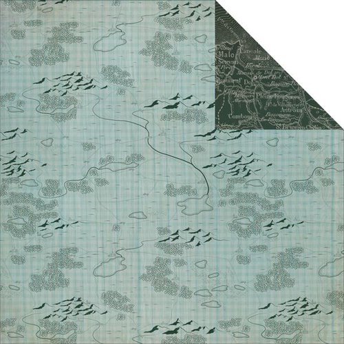 Kaisercraft - Outdoor Trail Collection - 12 x 12 Double Sided Paper - Hinterland