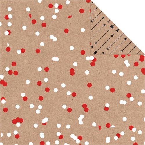 Kaisercraft - Mix and Match Collection - 12 x 12 Double Sided Paper - Confetti