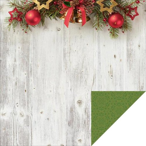 Kaisercraft - Basecoat Christmas Collection - 12 x 12 Double Sided Paper - Bells