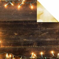 Kaisercraft - Basecoat Christmas Collection - 12 x 12 Double Sided Paper - Lights