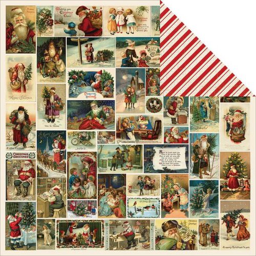 Kaisercraft - Yuletide Collection - Christmas - 12 x 12 Double Sided Paper - Christmas Eve