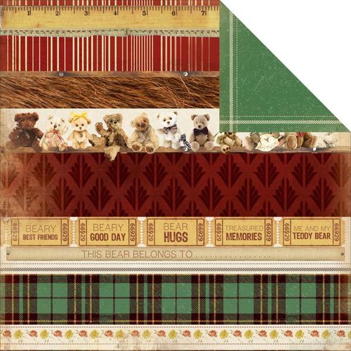 Kaisercraft - Teddy Bears Picnic Collection - 12 x 12 Double Sided Paper - Parade