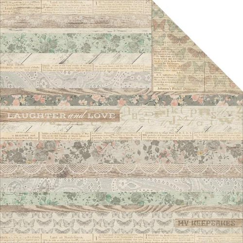 Kaisercraft - Rustic Harmony Collection - 12 x 12 Double Sided Paper - Inspired