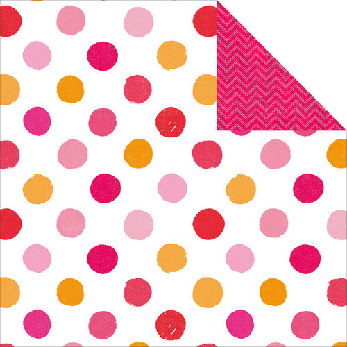 Kaisercraft - Pop Collection - 12 x 12 Double Sided Paper - Polka