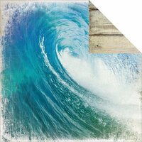 Kaisercraft - Sandy Toes Collection - 12 x 12 Double Sided Paper - Surf