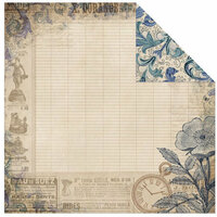 Kaisercraft - Betsy's Couture Collection - 12 x 12 Double Sided Paper - Mary Jane