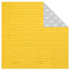 Kaisercraft - Shine Bright Collection - 12 x 12 Double Sided Paper - Bumblebee