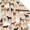 Kaisercraft - Furry Friends Collection - 12 x 12 Double Sided Paper - Companion