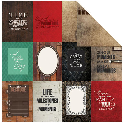 Kaisercraft - Antique Bazaar Collection - 12 x 12 Double Sided Paper - Character