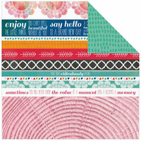 Kaisercraft - Chase Rainbows Collection - 12 x 12 Double Sided Paper - Ablaze