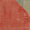 Kaisercraft - Scrap Yard Collection - 12 x 12 Double Sided Paper - Brick Wall
