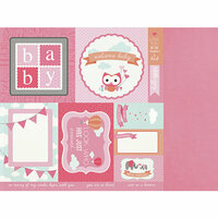 Kaisercraft - Little One Collection - 12 x 12 Double Sided Paper - Chloe