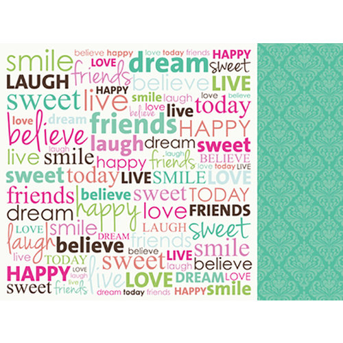 Kaisercraft - Fly Free Collection - 12 x 12 Double Sided Paper - Bestie