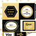 Kaisercraft - A Touch of Gold Collection - 12 x 12 Double Sided Paper - Lavish
