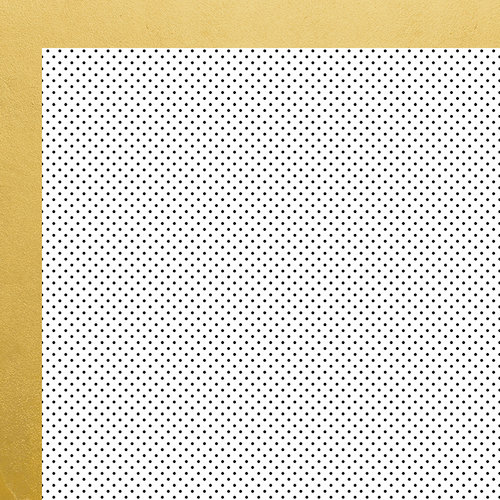 Kaisercraft - A Touch of Gold Collection - 12 x 12 Double Sided Paper - Classy