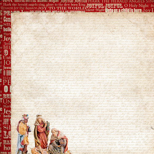 Kaisercraft - Holy Night Collection - Christmas - 12 x 12 Double Sided Paper - Wise Men