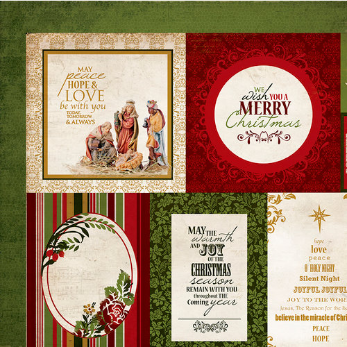 Kaisercraft - Holy Night Collection - Christmas - 12 x 12 Double Sided Paper - Blessing