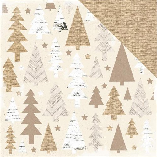 Kaisercraft - Home for Christmas Collection - 12 x 12 Double Sided Paper - Decoration