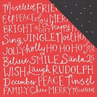 Kaisercraft - Holly Jolly Collection - Christmas - 12 x 12 Double Sided Paper - Cheery