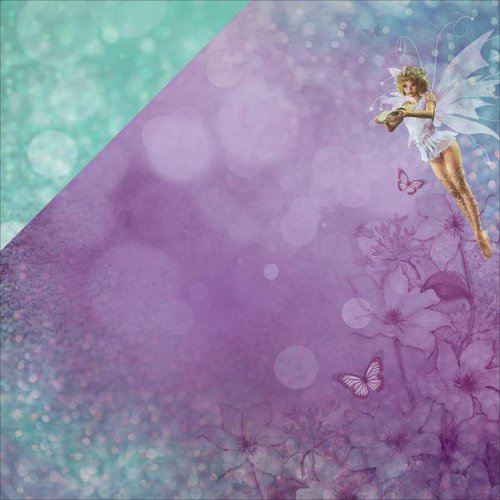 Kaisercraft - Fairy Dust Collection - 12 x 12 Double Sided Paper - Pixie