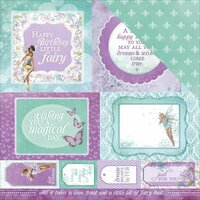 Kaisercraft - Fairy Dust Collection - 12 x 12 Double Sided Paper - Fairy Wishes