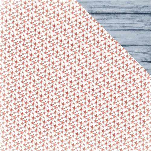 Kaisercraft - Sail Away Collection - 12 x 12 Double Sided Paper - Starfish