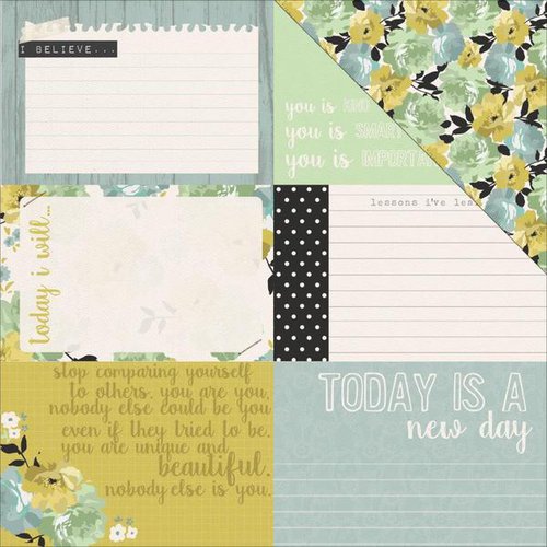 Kaisercraft - Hashtag Me Collection - 12 x 12 Double Sided Paper - Dreams
