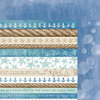 Kaisercraft - Coastal Escape Collection - 12 x 12 Double Sided Paper - Water
