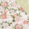 Kaisercraft - Cottage Rose Collection - 12 x 12 Double Sided Paper - Floral Bouquet