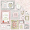Kaisercraft - Cottage Rose Collection - 12 x 12 Double Sided Paper - Framed