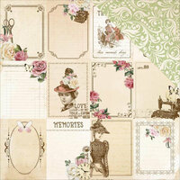 Kaisercraft - Mademoiselle Collection - 12 x 12 Double Sided Paper - Lady Like