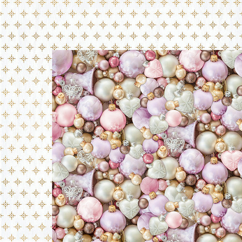 Kaisercraft - Christmas Wishes Collection - 12 x 12 Double Sided Paper - Pearlescent