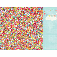 Kaisercraft - Party Time Collection - 12 x 12 Double Sided Paper - 100's and 1000's