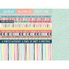 Kaisercraft - Party Time Collection - 12 x 12 Double Sided Paper - Streamers