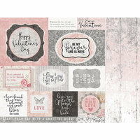 Kaisercraft - P.S. I Love You Collection - 12 x 12 Double Sided Paper - Valentines