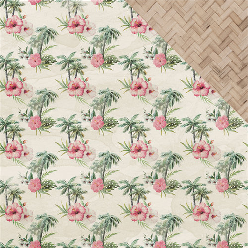 Kaisercraft - Island Escape Collection - 12 x 12 Double Sided Paper - Aloha