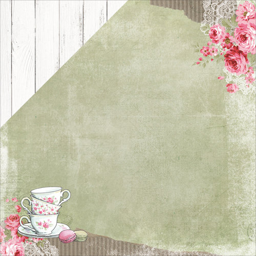 Kaisercraft - High Tea Collection - 12 x 12 Double Sided Paper - Biscuit
