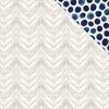 Kaisercraft - Indigo Skies Collection - 12 x 12 Double Sided Paper - Washed Out