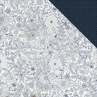 Kaisercraft - Indigo Skies Collection - 12 x 12 Double Sided Paper - Midnight