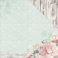 Kaisercraft - Sage and Grace Collection - 12 x 12 Double Sided Paper - Shabby Chic