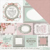 Kaisercraft - Sage and Grace Collection - 12 x 12 Double Sided Paper - Thoughts