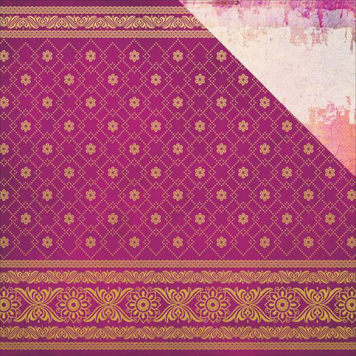 Kaisercraft - Bombay Sunset Collection - 12 x 12 Double Sided Paper - Sari