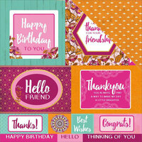 Kaisercraft - Bombay Sunset Collection - 12 x 12 Double Sided Paper - Party