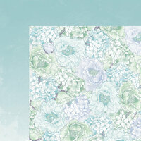 Kaisercraft - Lilac Whisper Collection - 12 x 12 Double Sided Paper - Hydrangea